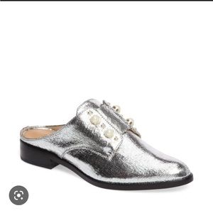 Schulz Silver mule 8.5